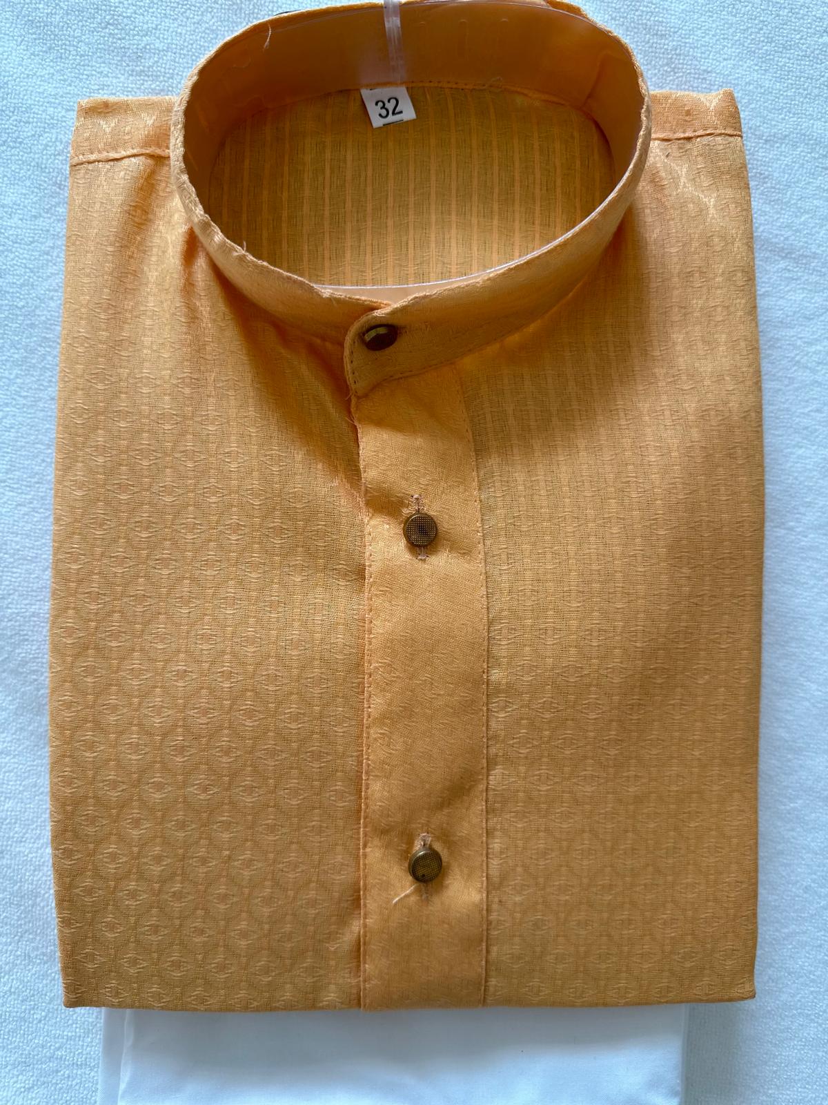 Yellowish Orange Kurta