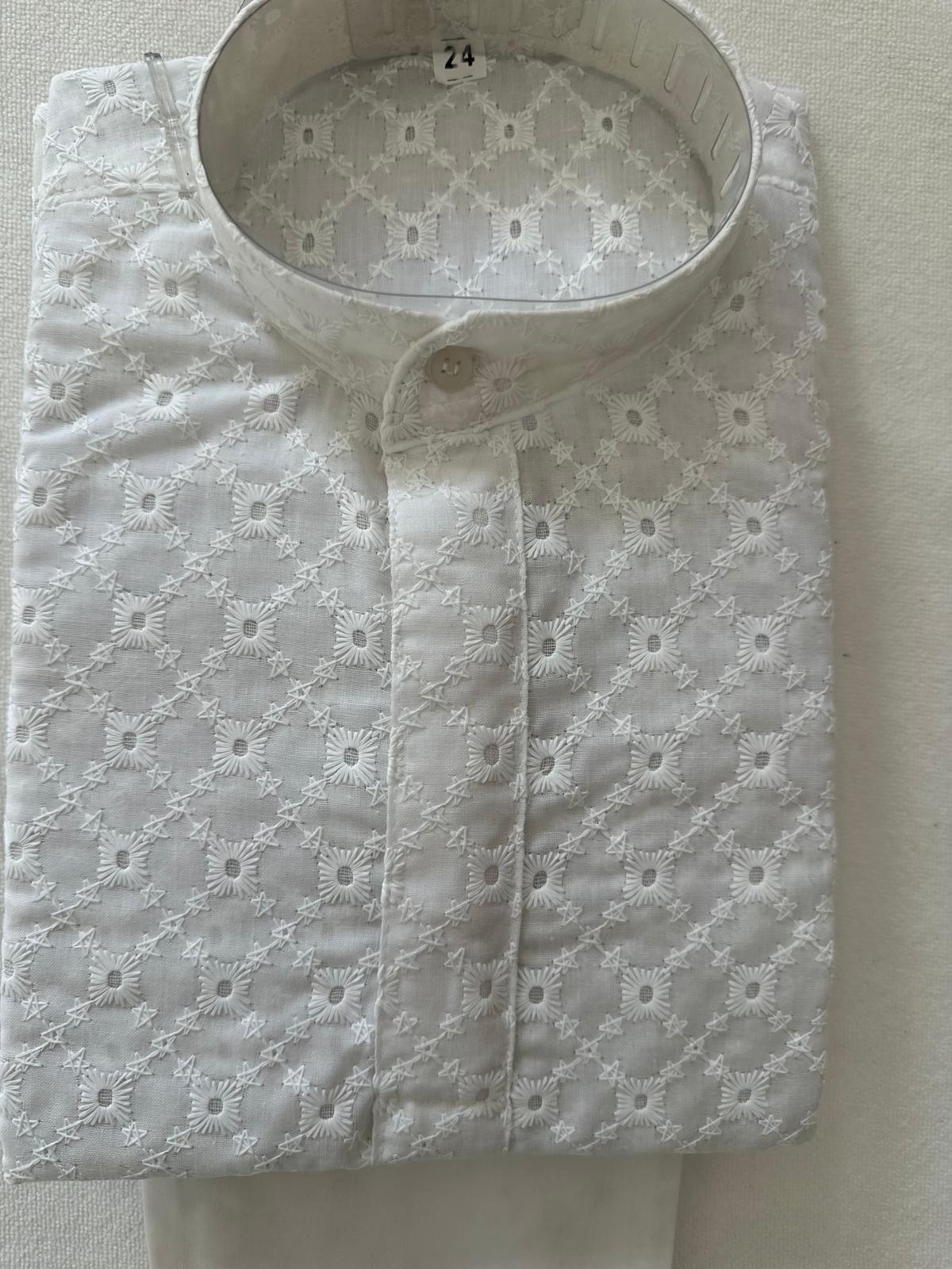 White Chikankari Kurta